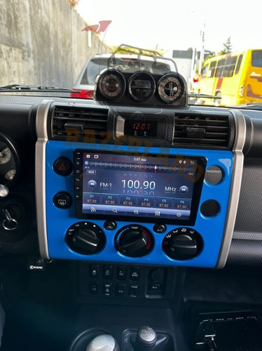 Estereo De Pantalla Android Gigante  Toyota Fj Cruiser 2016