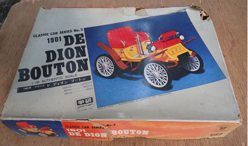 De Dion Bouton 1901 Escala 1/16 Vintage No Revell Lodela