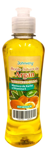 Aceite Natural De Argán Reparador Capilar X 220 Ml