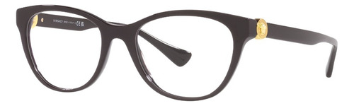 Lentes De Vista Violeta Versace Ve3330538655 S Violeta