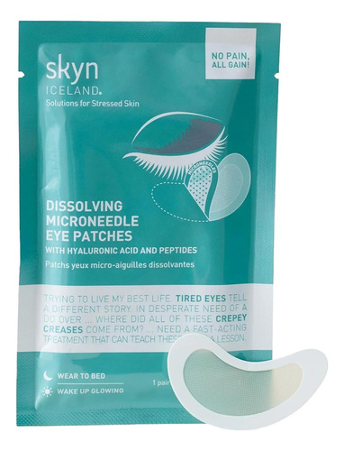 Skyn Iceland Parches Para Ojos De Microagujas Disolventes Co