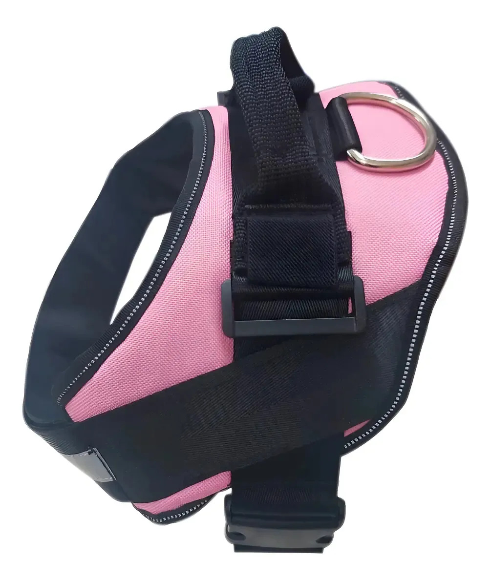 Pretal Arnes Acolchonado Pechera Para Perros Del S Al Xxl Color Rosa Talle Del Arnés Xl