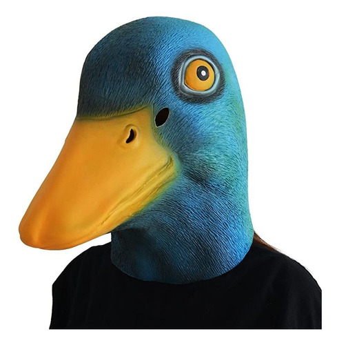 Larpgears Deluxe Novelty Halloween Latex Duck Mask Tamaño