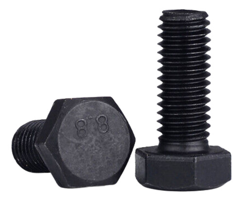 Tornillo Cabeza Hexagonal Mm 6 X 12 Grado 8.8 60 Piezas