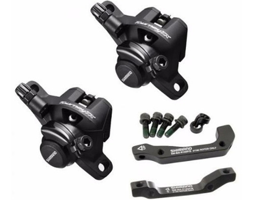 Par Calipers De Freno Disco Mecanico Shimano Tourney Tx 805