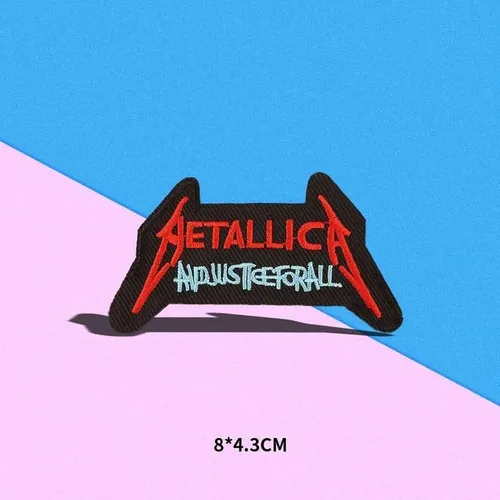 Parche Metallica Pega Con Plancha