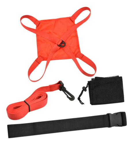 Ch Paracaídas De Natación Resistencia A La Rojo 40 Cm