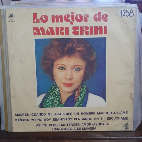 Vinilo Mari Trini Lo Mejor De Mari Trini Xx M4