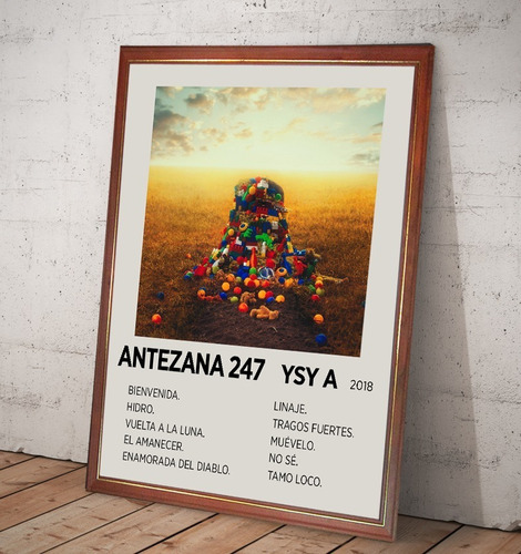 Ysy A Poster Album Antezana 247 En Cuadro Para Colgar 