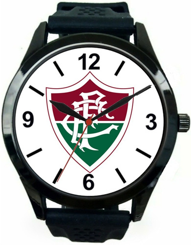 Kit 2 Relógios Pulso Masculino Fluminense Barato Promoção