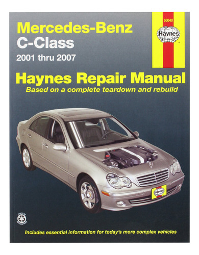 Manual Reparacion Automotriz Para Mercedes-benz Clase C 01