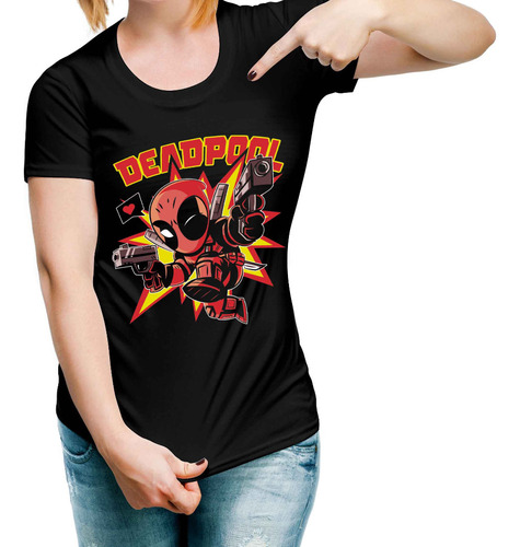 Playera Deadpool Comic