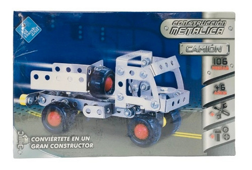 Camion Contruccion Metalica Para Armar Ar1 6075 Ellobo