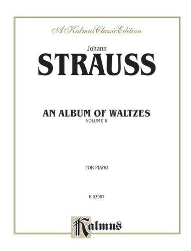 Libro De Partitura Para Piano - Strauss