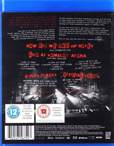 5 Seconds Of Summer How Did We End Up Here? Live Blu-ray