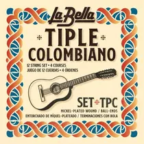 Comprar Encordado Tiple Colombiano La Bella Tpc 12 Cuerdas