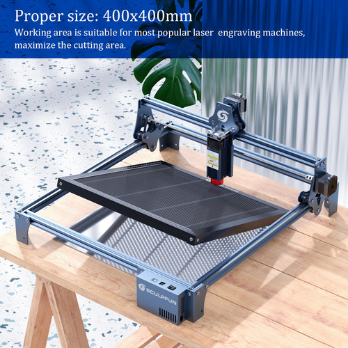 Asistencia De Aire Sculpfun S9 Y Panel Honeycomb Sculpfun