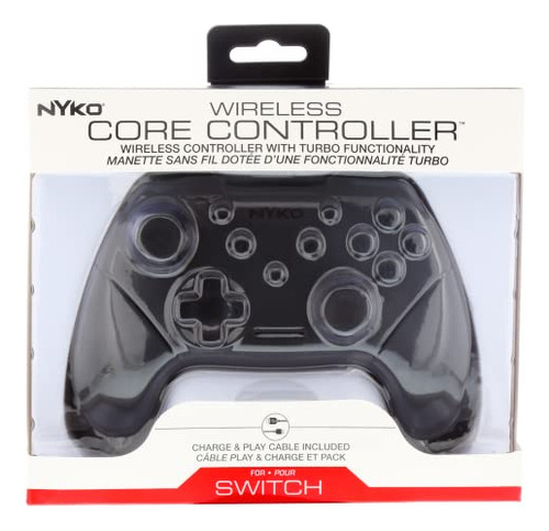 Nyko Wireless Core Controller: Ergonoma Y Turbo Para Switch