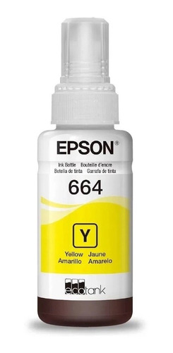 Refil Tinta Original Epson Ecotank T664 Preto - T664120