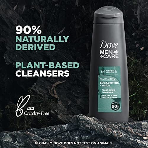 Dove Men+care Revitalizing 2 En 1 ChampĂș Y Acondicionador