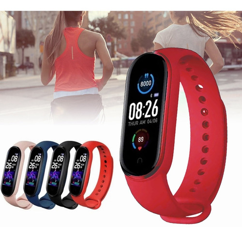 Reloj Smart Band M5 - Monitor Cardiaco - Calorias - Deportes