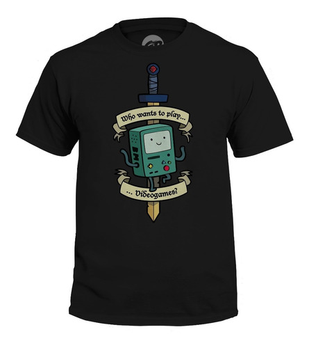 Playera  Grapics Bmo Hora De Aventura Geek Gamer Caricatura