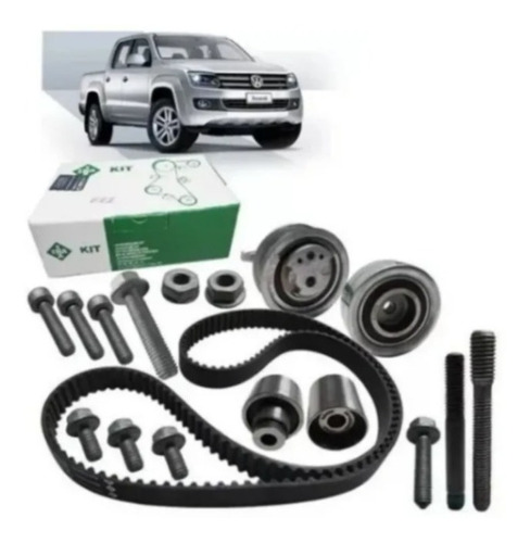 Kit Correa Dentada Rodamientos Y Tensores  Amarok Tdi  2.0 