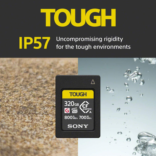 Tarjeta De Memoria Sony Cfexpress Tipo A De 320 Gb