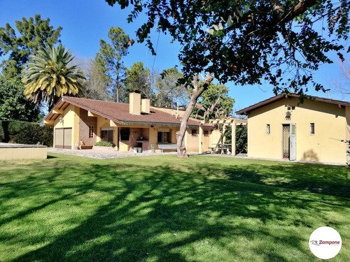 Imagen 7 de 30 de Venta Casa Quinta 3449 M De Lote, 409 M Cubiertos, Amplia Pileta Y Parque Soñado, Garin, Escobar