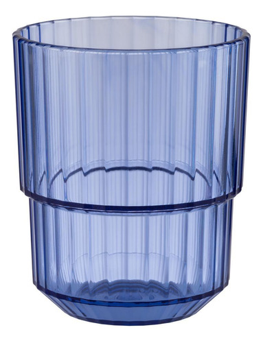 Vaso (azúl) 400 Mltrs De Acrílico