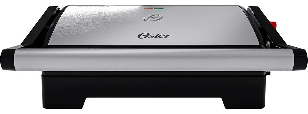 Mini Grill Elétrico Inox 2 Em 1 OGRL230 1000W Oster 220V