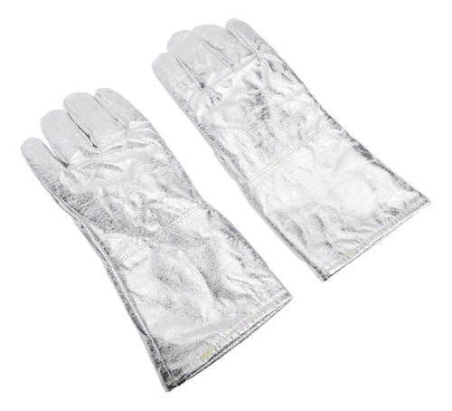 Guantes De Soldadura Resistentes Al Calor Aluminizados A Pru