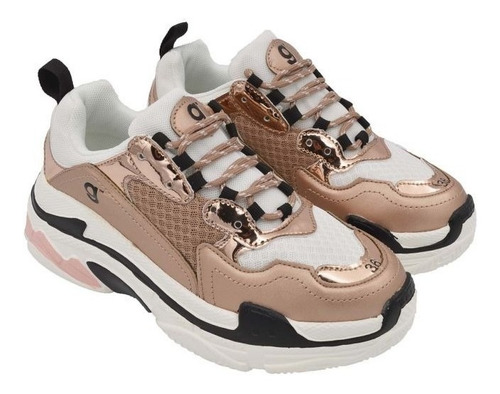 Imagen 3 de 9 de Zapatillas Gummi Balen Mujer Sneakers Urbana Livianas Moda
