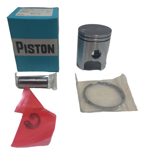 Kit Piston Perno Aros Yamaha Salient 50 Taiwan Medida 0.50