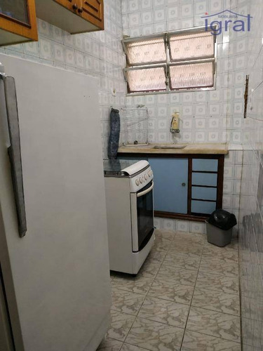 Imagem 6 de 13 de Apartamento Com 1 Dormitório À Venda, 44 M² Por R$ 165.000,00 - Itararé - São Vicente/sp - Ap1317