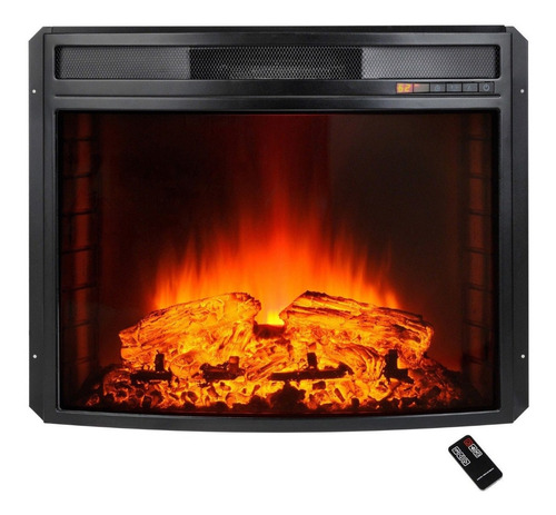 Inserto De Chimenea Eléctrico Calentador Troncos 28 Pulgadas
