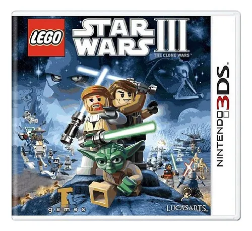 comprar Jogo Lego Star Wars Iii: The Clone Wars - 3ds - Usado