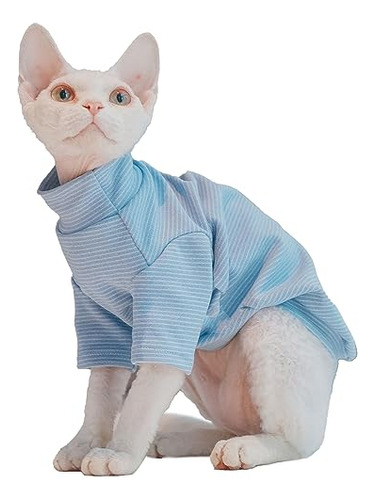 Sphynx Cats Camisa De Forro Polar Cálida Para Gatos Con Cue