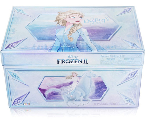 Disfraz Disney Frozen 2 Elsa 17 Accesorios Exclusivo