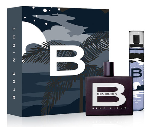 Bensimon Blue Night Edp 100ml + Cool Spray 100ml Set