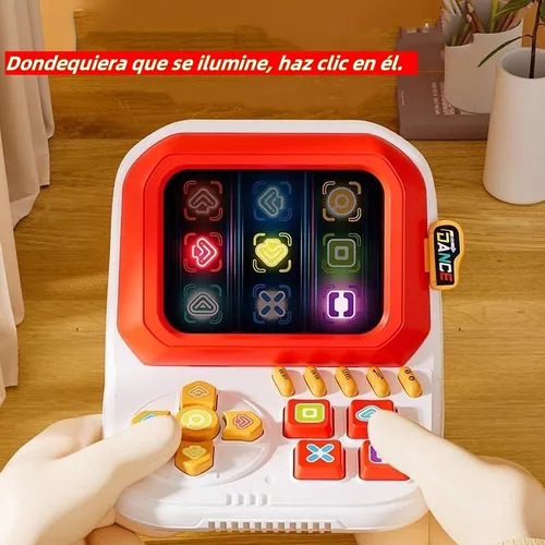 Yuju Juguete Popit Electronico Antiestré Juego Quick Push Consola Tiene Luces