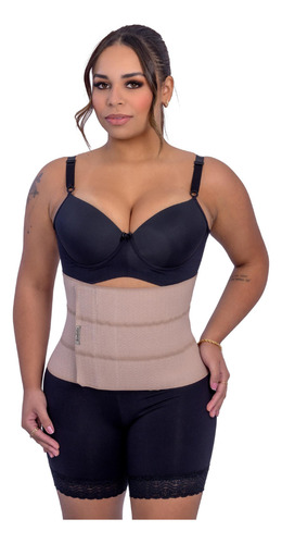 Faixa Abdominal Elástica Compressiva De 3 Gomos 3100 Mabella