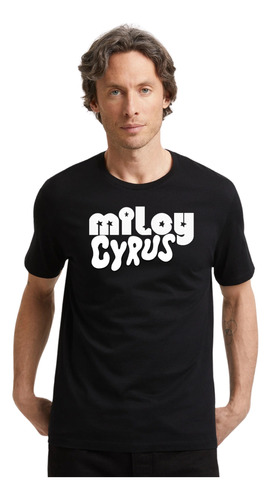 Remera Miley Cyrus - Algodón - Unisex - Diseño Estampado