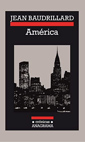 Libro America De Jean Baudrillard