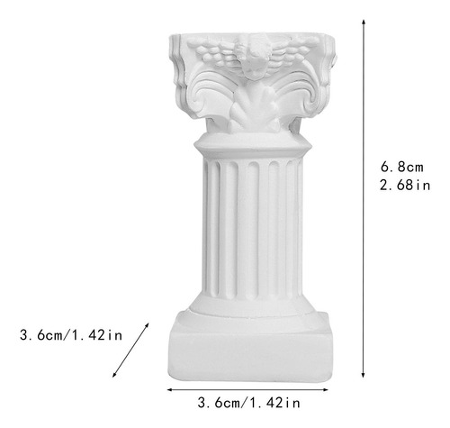 4 Portavelas De Romana, Pilar Romano, Luz De Velas,