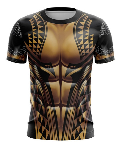 Playera Sublimada Talla Extra Aquaman