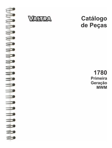 Catálogo Peças Valtra 1780 Mwm Primeira Geração