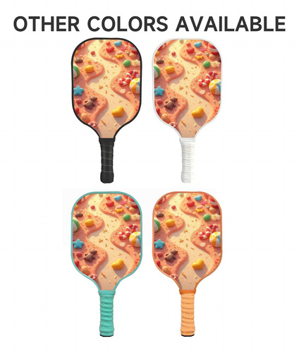 Paleta Diy Pickleball Con Raqueta Y Bolas