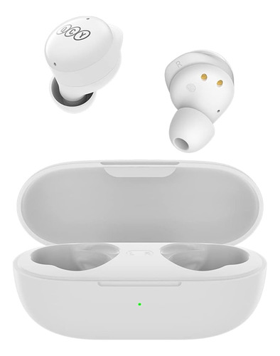 Qcy - Audífonos Bluetooth 5.1 Qcy-t17-wht De Baja Latencia