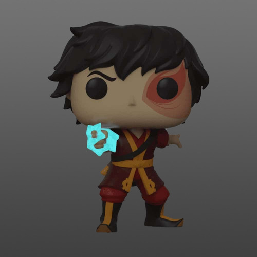 Boneco Funko Pop Anime Avatar A Lenda De Aang Zuko Glow 838